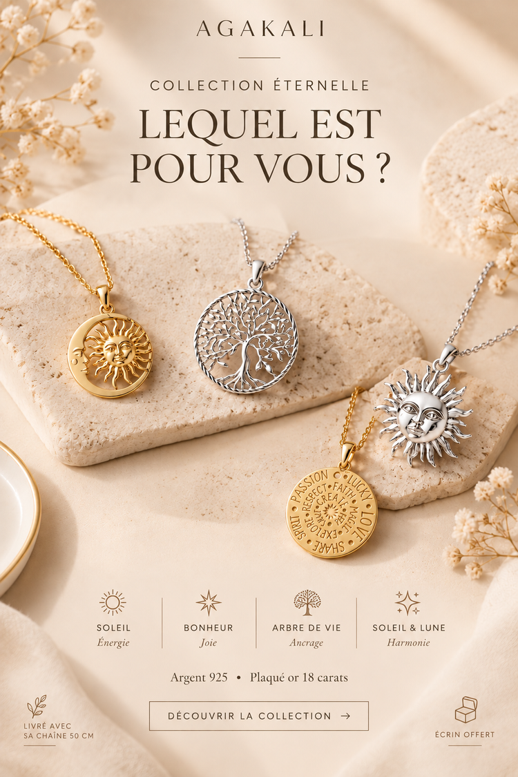 Eternelle en argent massif 925